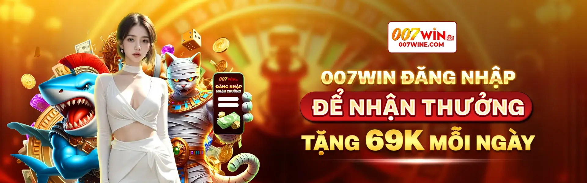 007wi khuyến mãi đăng nhập mỗi ngày nhận 69k
